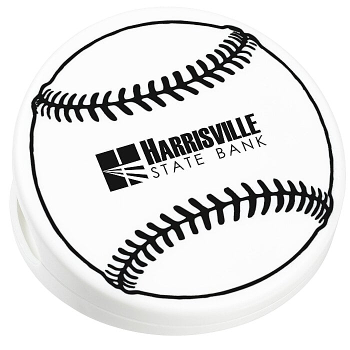 Baseball Clicker Convenient Drop-resistant Clear Print Baseball