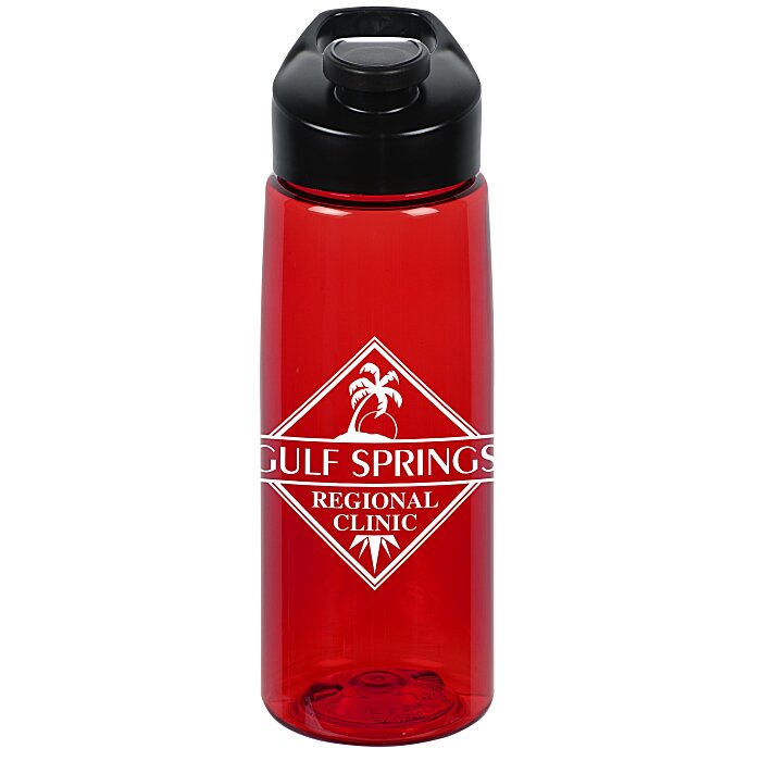 Promotional 26 oz Flair Water Bottle with Flip Straw Lid - Made