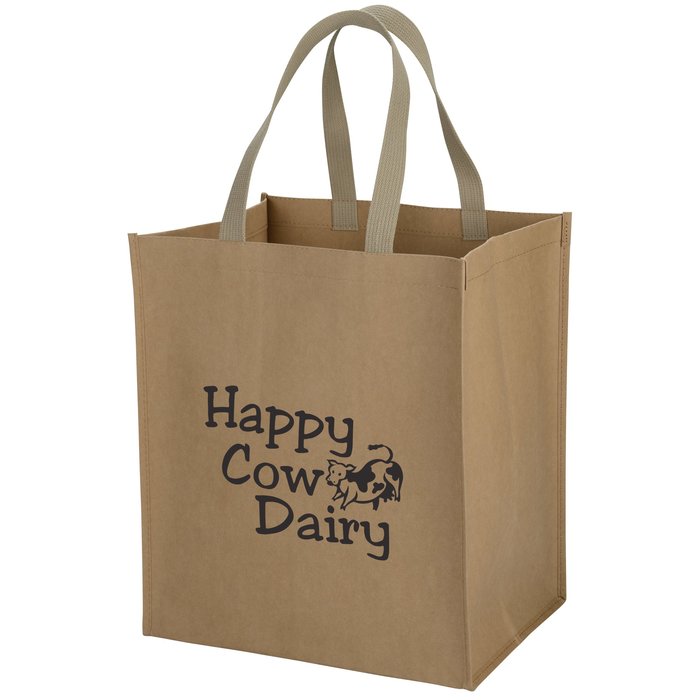 Kraft Paper Bags - Brown Shopper's bags with handle for shopping & stores