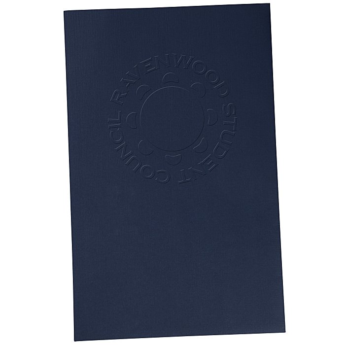  Legal Size Embossed Linen Paper Folder 145941