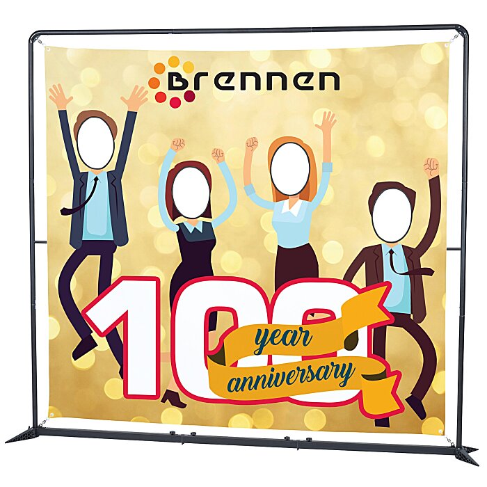 FrameWorx Banner Stand - Four Faces Cut Out