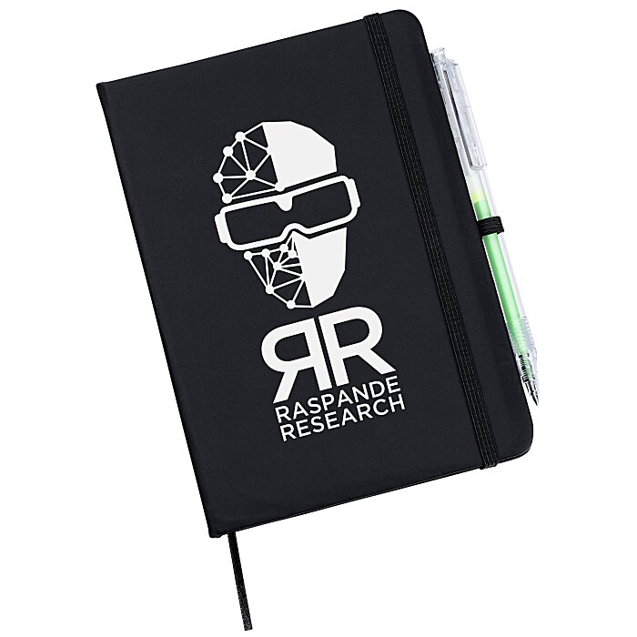TaskRight Afton Notebook with Pen
