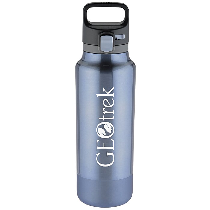 Custom Full Color 17 oz. Aspen Water Bottle with Carabiner