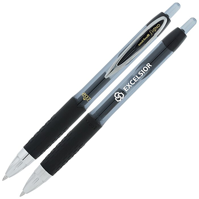 Uni Ball 207 Premier Gel Pen, Black, Medium (0.7 mm)