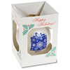 View Image 2 of 2 of 3-1/4" Round Ornament - Snowflake Present