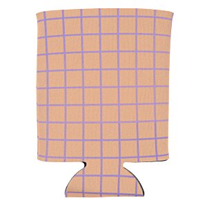 Additional Image 1 - a drink holder with a checkered pattern