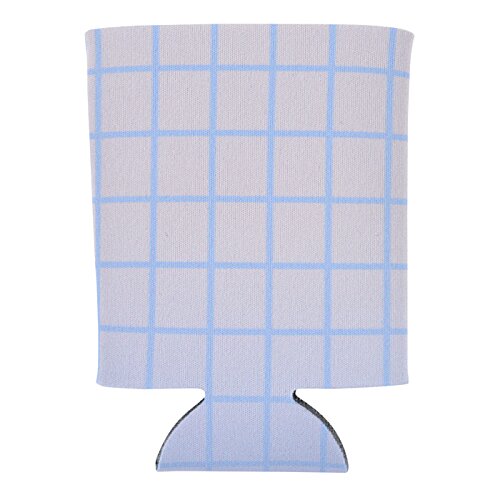 Additional Image 3 - a white and blue rectangle shaped drink holder
