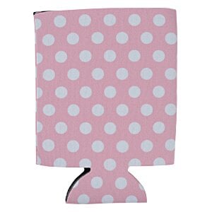 Additional Image 1 - a pink and white polka dot puzzle