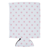View Image 2 of 2 of Pocket Can Holder - Polka Dots Small