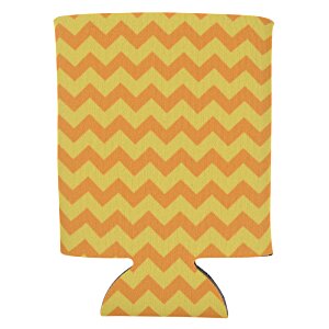 Additional Image 1 - a yellow and orange patterned drink holder