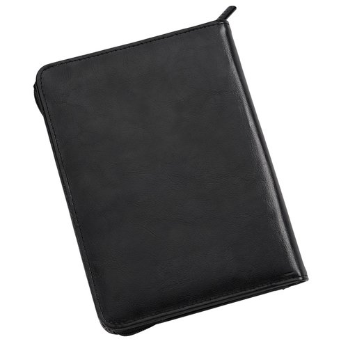 Additional Image 1 - a black leather case on a white background