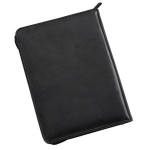 Additional Image 2 - a black leather case on a white background