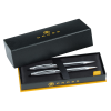 View Image 3 of 3 of Cross Classic Century Twist Metal Pen and Mechanical Pencil Set - Chrome Trim