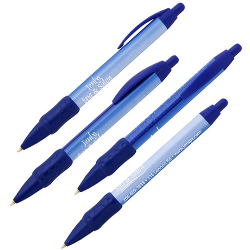 Additional Image 2 - a group of pens with blue caps