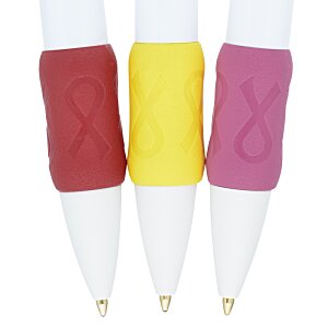 Additional Image 4 - a group of pens with rubber caps