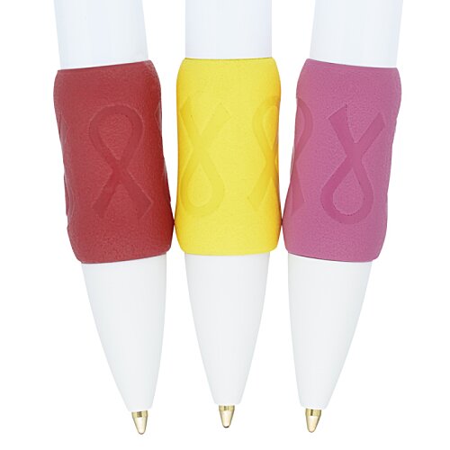 Additional Image 4 - a group of pens with rubber caps