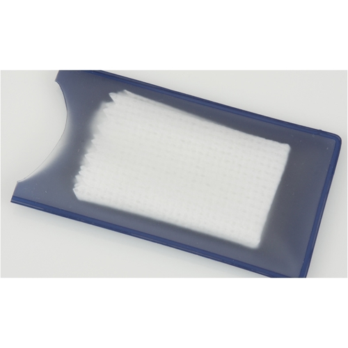 Additional Image 3 - a plastic frame with a white label