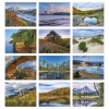 View Image 2 of 3 of Landscapes of America Calendar - Window