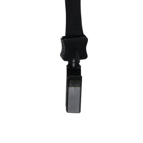 Additional Image 2 - a black object with a black strap