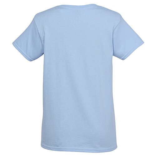 Additional Image 1 - a back of a blue shirt
