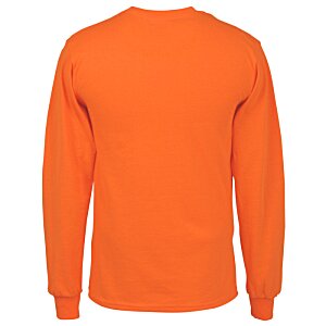 Additional Image 1 - a orange long sleeved shirt