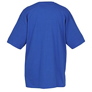 Additional Image 1 - a blue shirt on a white background