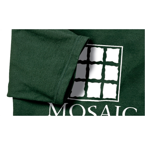 Additional Image 2 - a close up of a green shirt