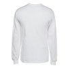 View Image 2 of 2 of Gildan 6 oz. Ultra Cotton LS T-Shirt - Men's - Full Color - White
