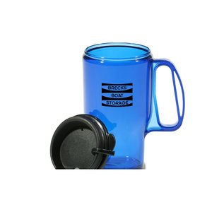 Additional Image 2 - a blue cup with a handle