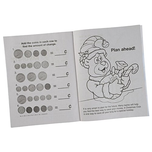 Additional Image 1 - a white paper with black and white drawings