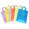 View Image 2 of 2 of Soft-Loop Frosted Shopper - 13" x 10" - Foil