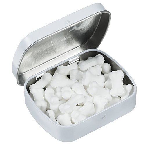 Additional Image 1 - a metal box with white objects inside