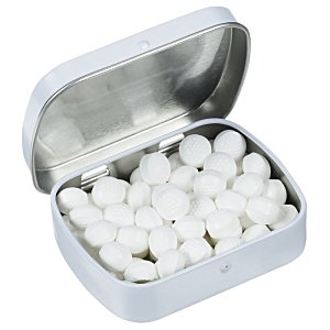 Additional Image 1 - a metal box with white round objects