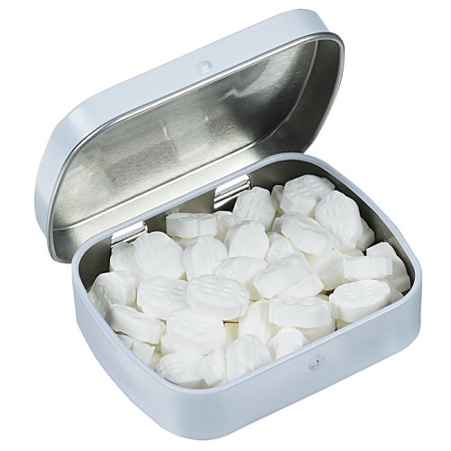 Additional Image 1 - a metal box with white objects in it