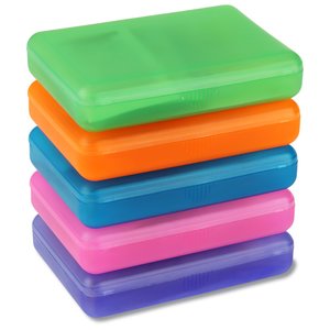 Additional Image 1 - a stack of colorful plastic blocks