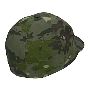 Additional Image 1 - a green helmet with a camouflage pattern
