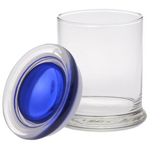 Additional Image 1 - a glass with a blue lid