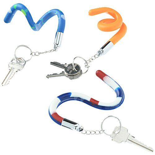 Additional Image 1 - a key chain with a spiral