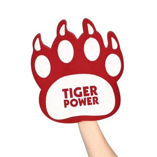 Additional Image 2 - a red paw print with white text