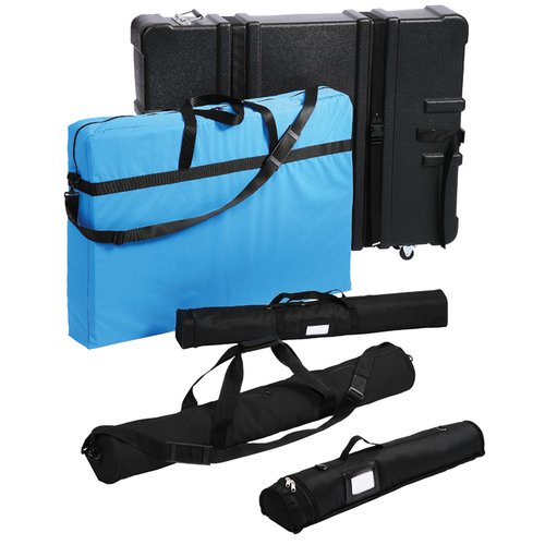 Additional Image 1 - a blue bag with black straps