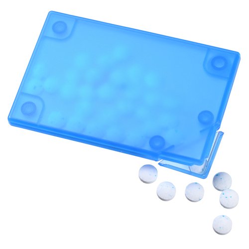 Additional Image 2 - a blue rectangular object with white objects on it