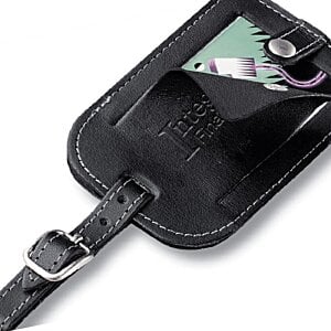 Additional Image 1 - a close up of a luggage tag