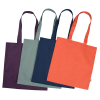 View Image 2 of 3 of Cotton Sheeting Colored Economy Tote - 15-1/2" x 15"