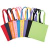View Image 3 of 3 of Cotton Sheeting Colored Economy Tote - 15-1/2" x 15"