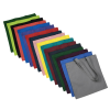 a group of colorful rectangular objects