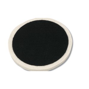 Additional Image 1 - a black circle with white border
