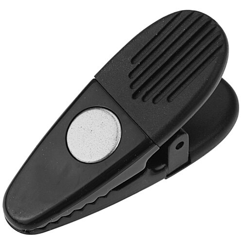 Additional Image 2 - a black clip with a white circle