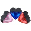 View Image 2 of 3 of Heart Power Clip - Translucent
