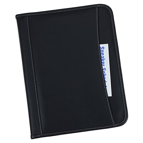Additional Image 2 - a black folder with a white label