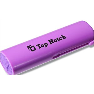 Additional Image 2 - a purple pencil sharpener with black writing